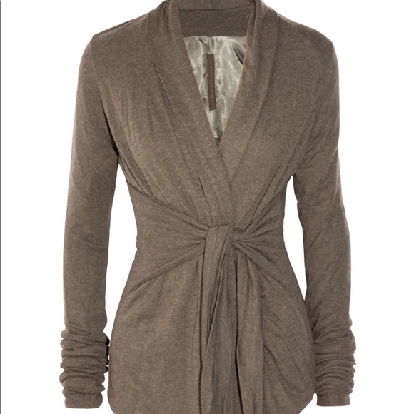 SALE ☄️RICK OWENS Tie Sweater New Condition - Picture 6 of 16